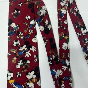 Vintage mickey mouse soccer tie